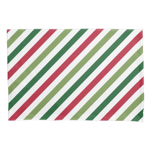 ストライプ 枕カバー (正面)