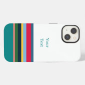 ストライプ iPhoneケース (裏面横)