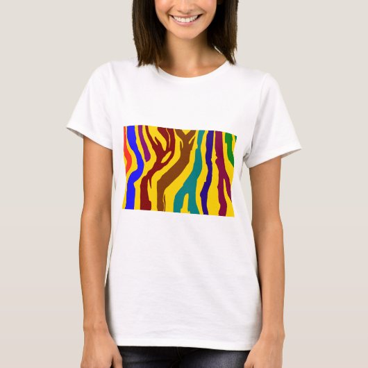 ストライプ Tシャツ (正面)