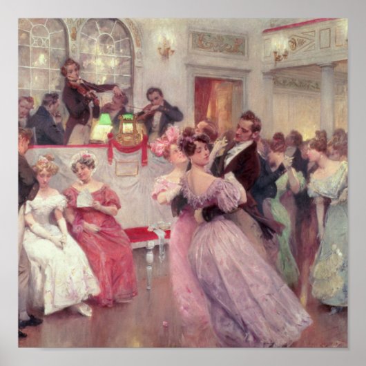 ストラウスとラナー – ボール， 1906 ポスター (正面)