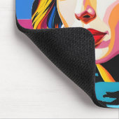 「ストラシャ」- グロス ポップ コラージュ ドリーム マウスパッド (コーナー)