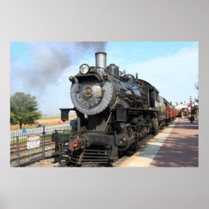 ストラスバーグ鉄道蒸気エンジン ポスター