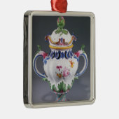 ストラスブールでなされるポプリのつぼc.1754-60 メタルオーナメント (右)