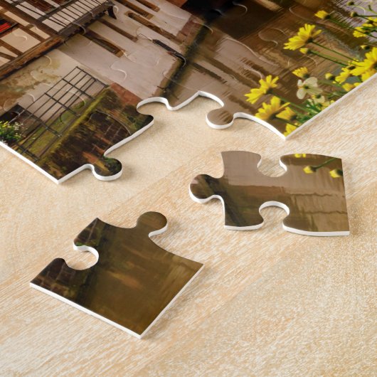 ストラスブールのペティト·フランスの中間の家 ジグソーパズル (側面)