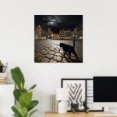 ストラスブールの夜 ポスター (ホームオフィス)