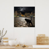ストラスブールの夜 ポスター (キッチン)