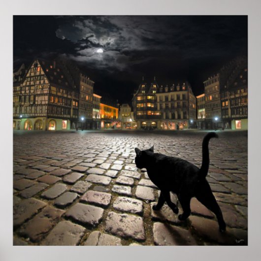 ストラスブールの夜 ポスター (正面)