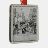ストラスブールの衝突そして包囲 メタルオーナメント (右)