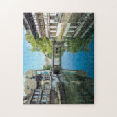 ストラスブールの運河 ジグソーパズル (縦)