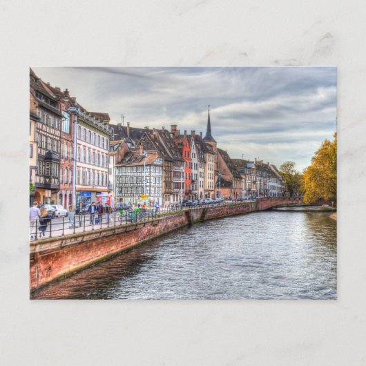 ストラスブールシティビュー ポストカード (正面)