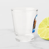 ストラスブールフランストラベルアートヴィンテージ ショットグラス (左)