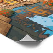 ストラスブールフランストラベルアートヴィンテージ ポスター (角)