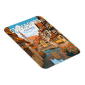 ストラスブールフランストラベルアートヴィンテージ マグネット (右側)