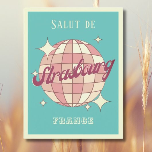 ストラスブールフランスレトロヴィンテージはがき ポストカード