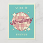 ストラスブールフランスレトロヴィンテージはがき ポストカード (正面)