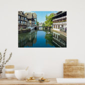 ストラスブールフランス運河 ポスター (キッチン)