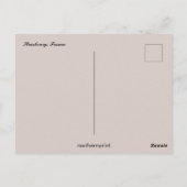 ストラスブールフランス ポストカード (裏面)