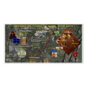 ストラスブール欧州議会のスターマップ ポスター (正面)