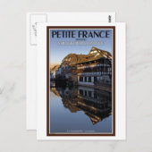 ストラスブール - イル川の反射 ポストカード (正面/裏面)