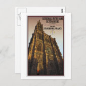 ストラスブール – カテドラルノートルダム ポストカード (正面/裏面)