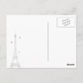 ストラスブール，フランスのはがき ポストカード (裏面)