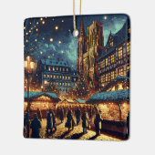 ストラスブール、フランスのクリスマスマーケット セラミックオーナメント (左)