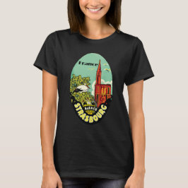 ストラスブール フランス トラベル ヴィンテージTシャツ Tシャツ