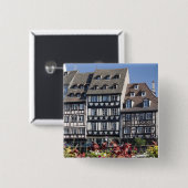 ストラスブール（フランス） 缶バッジ (正面&裏面)