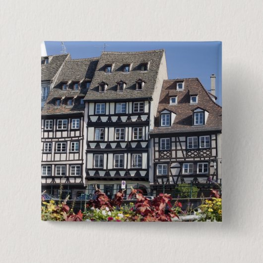 ストラスブール（フランス） 缶バッジ (正面)