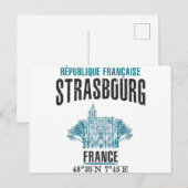 ストラスブール ポストカード (正面/裏面)