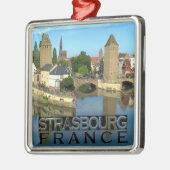 ストラスブール メタルオーナメント (左)