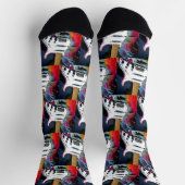 ストラタコースターのギターソックス ソックス (上部)