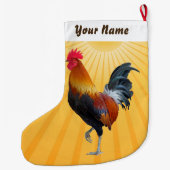 ストラッカラフルトオスタークリスマスストッキング ラージクリスマスストッキング (裏面)