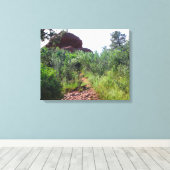 ストラッセンバックトレイル キャンバスプリント (インサイチュ (ウッドフロア))