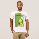 ストラットフォードアボン古いスタイル旅行ポスター Tシャツ (正面フル)