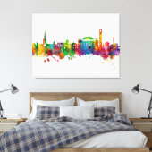 ストラットフォードオンアヴォンイングランドスカイライン キャンバスプリント (インサイチュ (寝室))