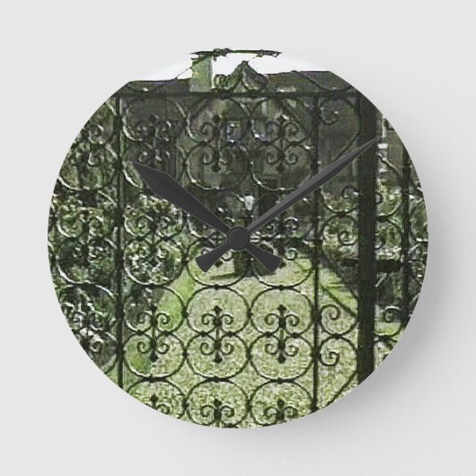 ストラットフォードオンアヴォンシェイクスピアの発祥の地jGibn ラウンド壁時計 (正面)