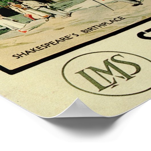 ストラットフォードオンアヴォンマスレイルウェルカムゲストハウス ポスター (角)