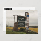 ストラットフォードオンタリオカナダ ポストカード (正面/裏面)