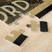 ストラットフォードコネチカットビーチヴィンテージトラベル ジグソーパズル (側面)