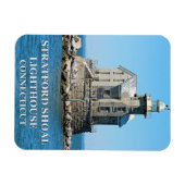 ストラットフォードショールライトハウスコネティカット マグネット (横)