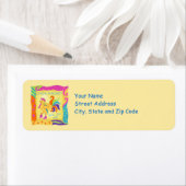 ストラットユー物シック磁石住所 シール (インサイチュ)