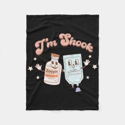 ストラットンバーモント動揺してグラフィックヴィンテージスノーボ フリースブランケット (正面)