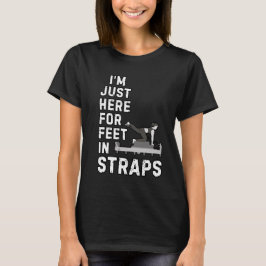 ストラップに足を入れるだけのピラティスTシャツ Tシャツ