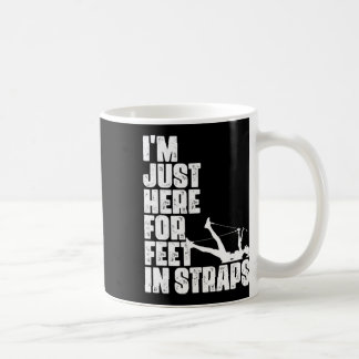 ストラップフィットネスピラティスに足を入れるためだけにここに来た コーヒーマグカップ