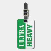ストラップ付き超重スーツケース旅行荷物タグ ラゲッジタグ (正面縦)
