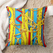 ストラップ、バックル、チェーン クッション (ブランケット)