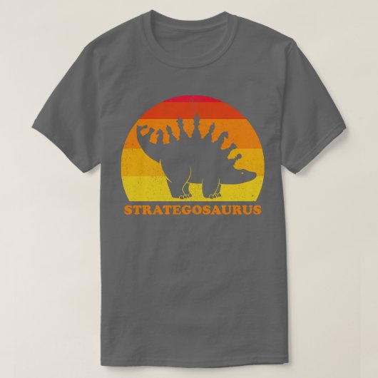ストラテゴサウルス Tシャツ (デザイン正面)