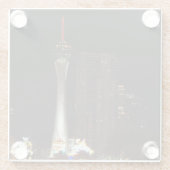 ストラトスフィアタワーラスベガスガラスコアスター ガラスコースター (裏面)