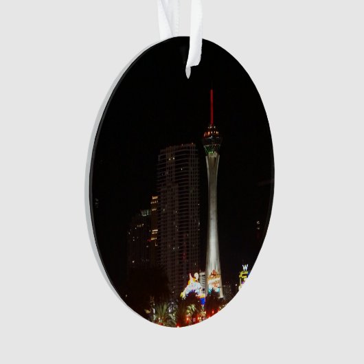 ストラトスフィアタワーラスベガスクリスマスオーナメント オーナメント (正面)